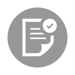 инфографика документ с отметкой